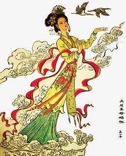 圣母妈祖年画