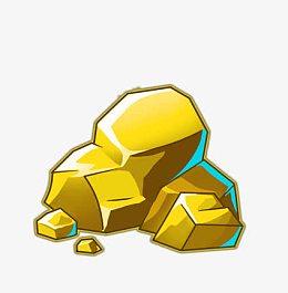 金钱元素金币元素 金块