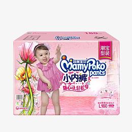 尤妮佳妈咪宝贝女宝小内裤