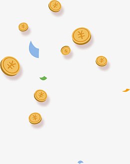 金融金币PNG图片