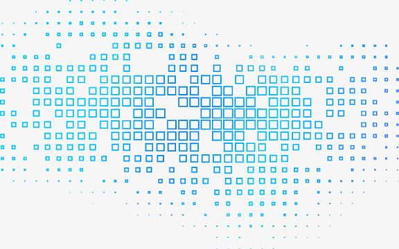 渐变正方形背景