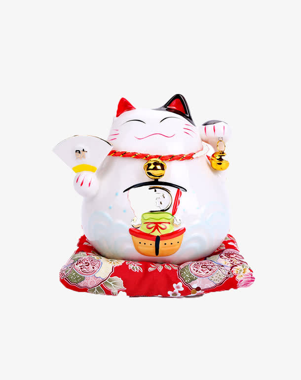 招财猫免抠素材