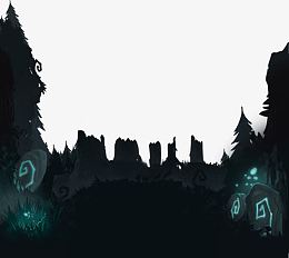 夜晚森林