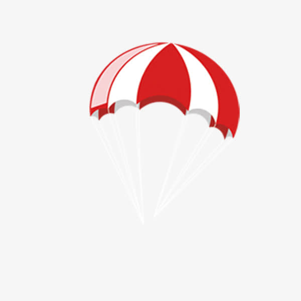 降落伞免抠素材免费下载_觅元素51yuansu.com