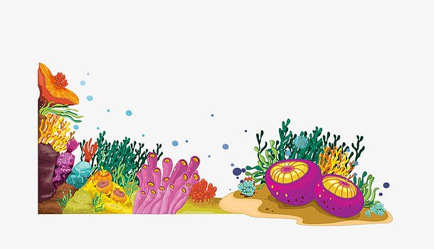 手绘海底世界