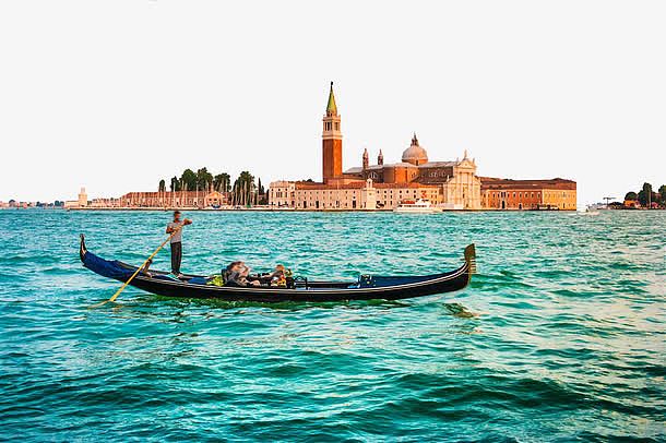 美丽的威尼斯水城高清图