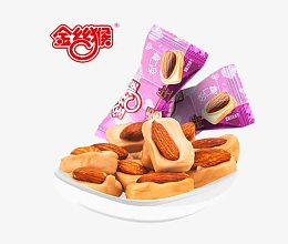 杏仁奶糖素材图片