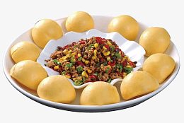 杂粮馍馍小菜
