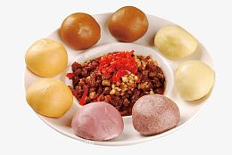杂粮窝窝头小菜