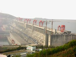 三峡大坝建筑摄影