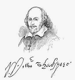 莎士比亚亲笔签名