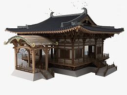 唐代抱厦概念设计