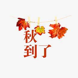 秋天到了