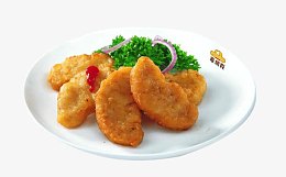 美味的鸡块素材图片