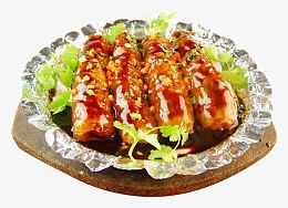 湘味铁板茄子菜品