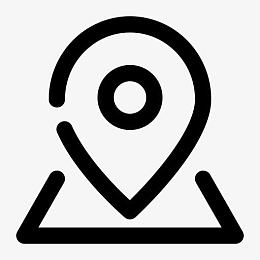 GPS位置地图标记飘移板
