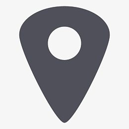 在 这里位置地图销点灰色应用类