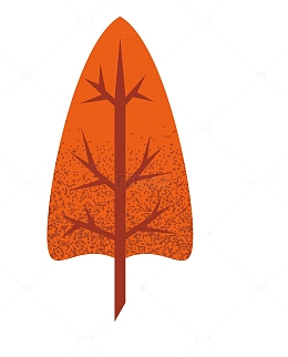 秋天树叶矢量背景