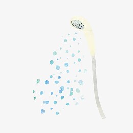 卡通淋浴花洒