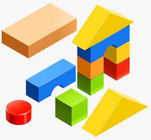 堆积木素材免费下载_觅元素