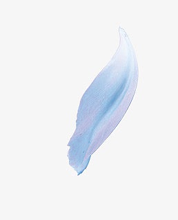 蓝色花瓣漂浮素材