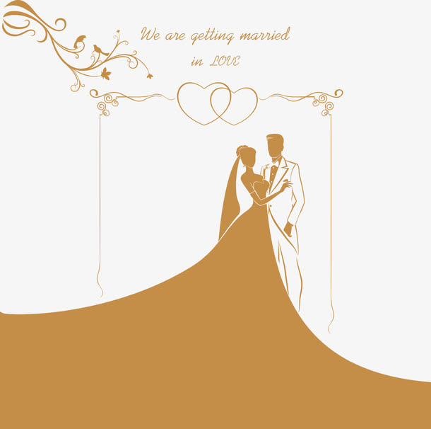 矢量婚礼素材免费下载_觅元素