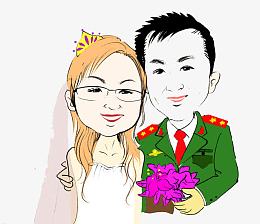 军装结婚照