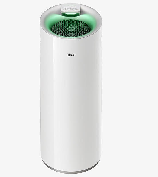 LG圆柱形空气净化器