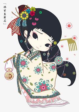 Q版金陵十二钗林黛玉
