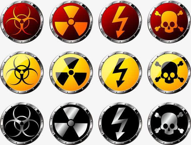 关键词 : 危险,警告,矢量,辐射,电流[声明] 觅元素所有素材为用户免费