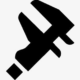 科学卡尺图标