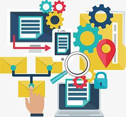 矢量扁平化商务设计素材