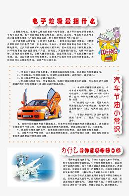 科普知识展板图片