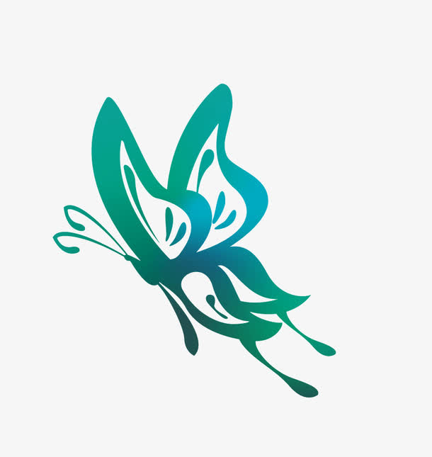 手绘蝴蝶素材免费下载_觅元素