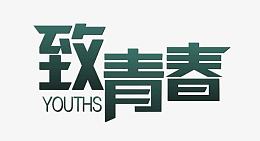 致青春字