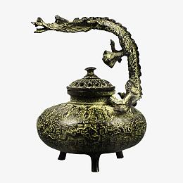 清仿万寿大明宣德炉