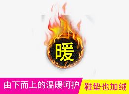 圆形加绒加厚火焰免抠素材
