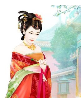 古装女子 