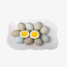 一盘咸鸭蛋