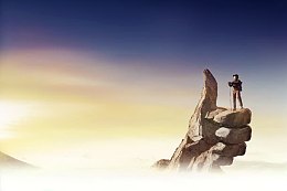 登顶高峰，我在云端，无所畏惧