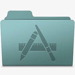 应用程序文件夹柳树图标