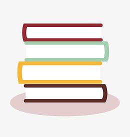 矢量一摞书