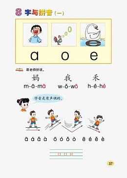 标志字母与发音