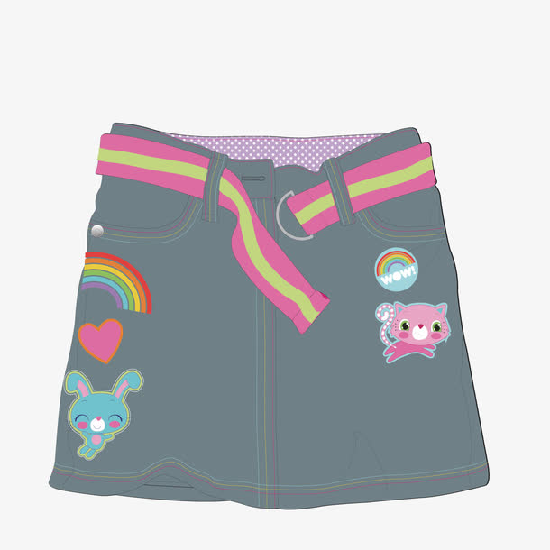 关键词 : 牛仔,短裙,卡通,矢量[声明] 觅元素所有素材为用户免费分享