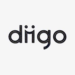 牛仔琼社会Diigo标志蓝色牛