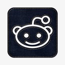 牛仔琼社会Reddit标志广场