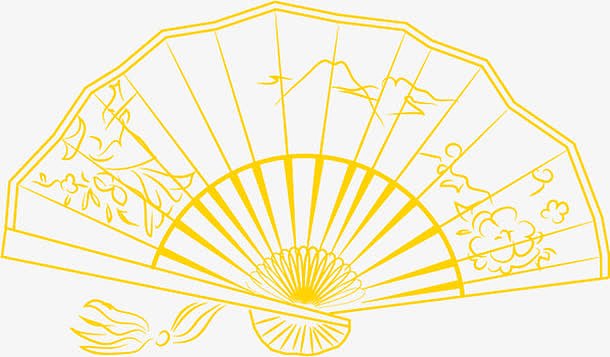 传统扇形素材_传统扇形图片元素-觅元素