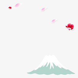 红色日式海报素材