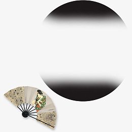 黑色日式海报素材