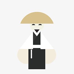 黑色日式海报素材